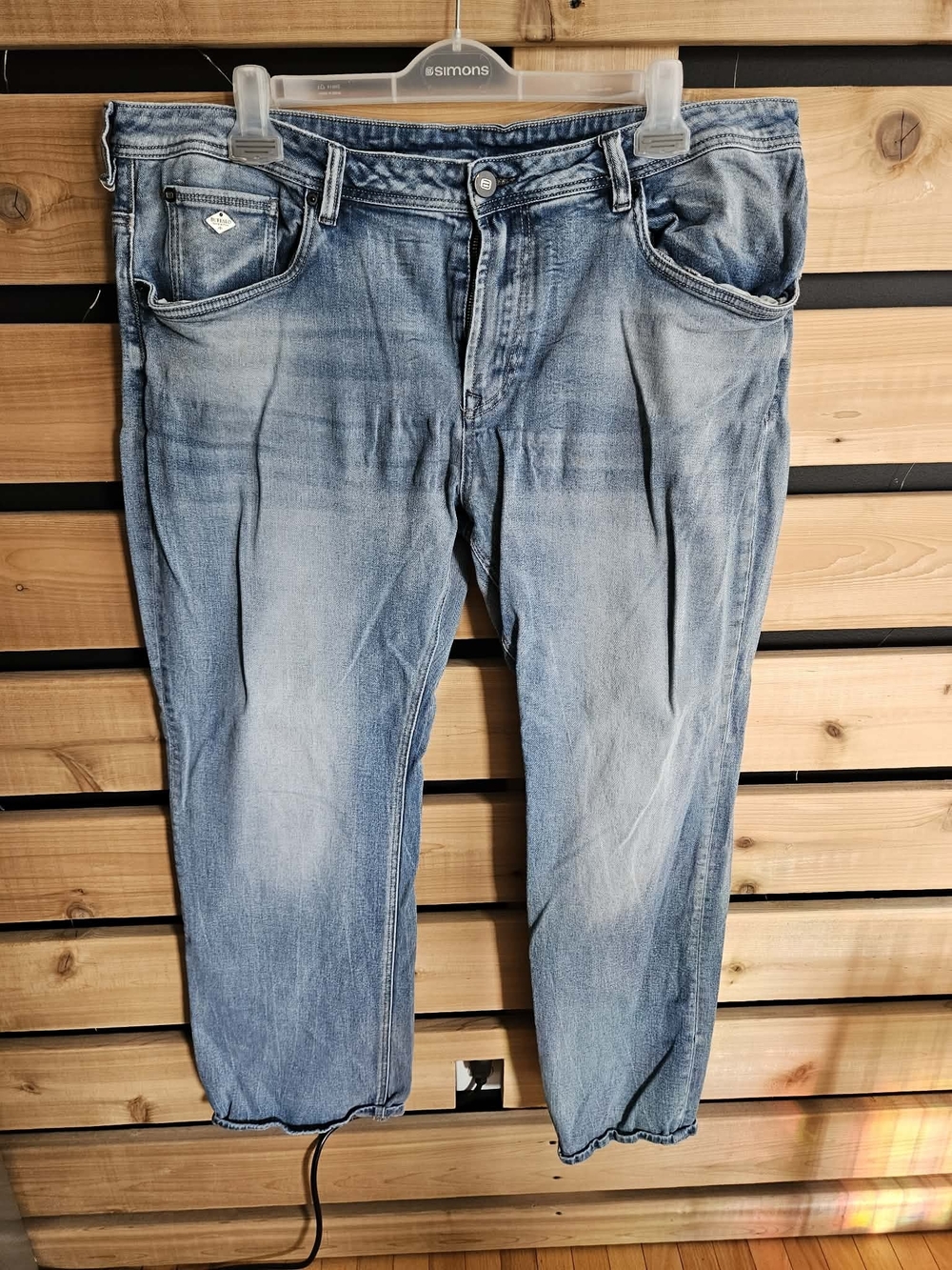 Buffalo David Bitton Light Blue Relaxed Fit Men's Jeans